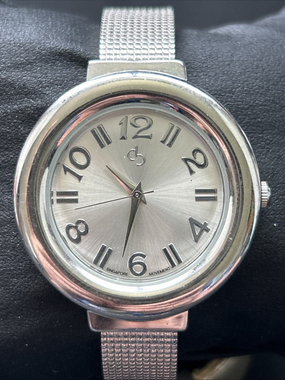 DB Silver Tone Women’s Cuff Watch